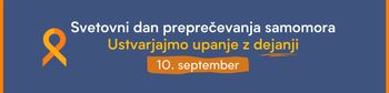 10. september - Svetovni dan preprečevanja samomora v 2022