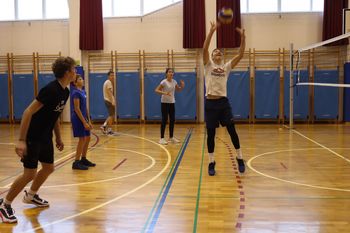 Foto utrinki: Odbojka in mali nogomet v Evropskem tednu športa 