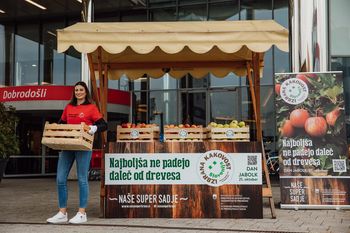 Na Dan jabolk za pokušino na voljo 6 ton jabolk na šestih lokacijah po Sloveniji