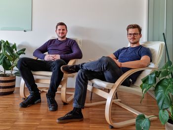 Žiga Korošec in Manuel Tobias