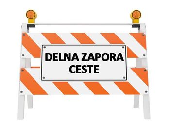 DELNA ZAPORA lokalne ceste Ahtikova ulica v Vojniku od od 23. januarja do vključno 29. januarja 2023