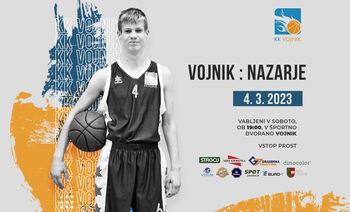 KK VOJNIK : KK NAZARJE