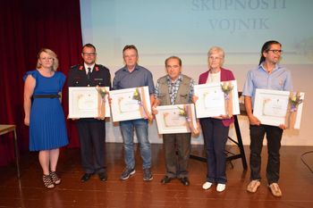 Foto utrinki: Dobitniki krajevnih priznanj za leto 2023 v Vojniku