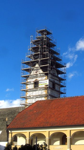 Foto utrinki: Obnovitev zvonika cerkve sv. Lenarta