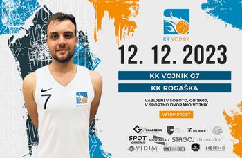 KK VOJNIK G7 : KK ROGAŠKA