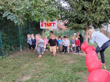 Množični tek za otroke Vrtca Mavrica Vojnik