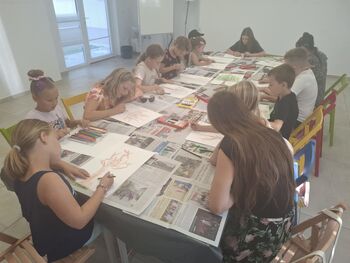 Počitniške delavnice v Knjižnici Vojnik