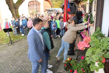 Foto utrinki: Komemoracija na Dobrotinu