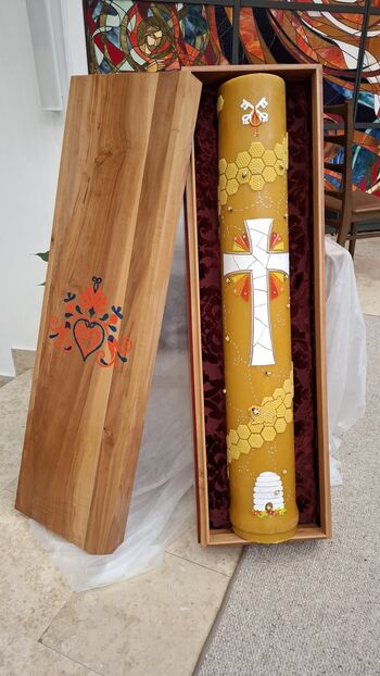 Blagoslov čebelarske sveče na Polzeli