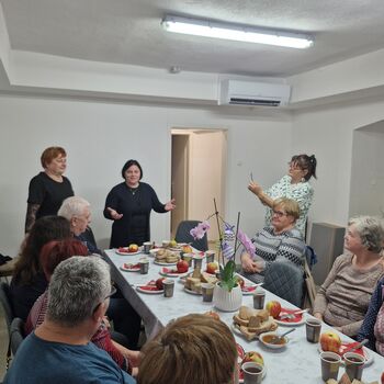 Slovenski zajtrk v Čebel’ci