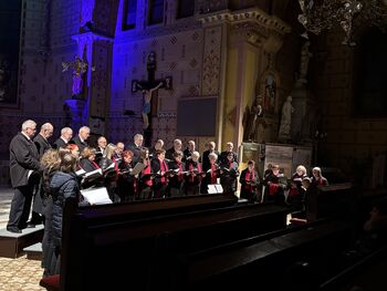 Koncert Romarji upanja Mešanega cerkvenega pevskega zbora sv. Jerneja Vojnik