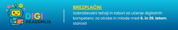DigiAkademija nacionalno opolnomočenje mladih v digitalni pismenosti 
