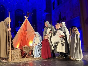 Žive jaslice na Božičnem Vojniku