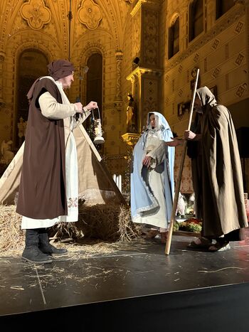 Žive jaslice na Božičnem Vojniku