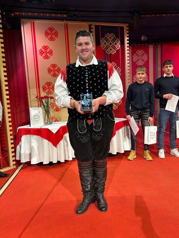 Matevž Perc absolutni zmagovalec Avsenikove nagrade 2026 Matevž Perc absolutni zmagovalec Avsenikove nagrade 2026