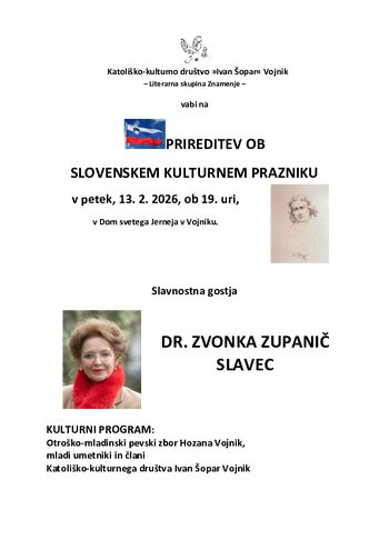 MLADI UMETNIKI V ČAST SLOVENSKEMU KULTURNEMU PRAZNIKU