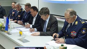 Podpis Pisma o nameri za izgradnjo Regijskega poligona za usposabljanje gasilcev v Občini Vojnik