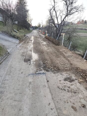 Sanacija plazu na JP 965531 Čreškova-Zavrh nad Dobrno v Občini Vojnik Sanacija plazu na JP 965531 Čreškova-Zavrh nad Dobrno v Občini Vojnik