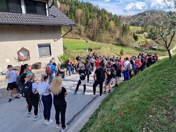 Velikonočni pohod po Tončkovi poti v Frankolovem