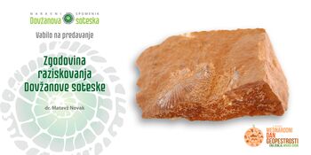 Predavanje Zgodovina raziskovanja Dovžanove soteske 