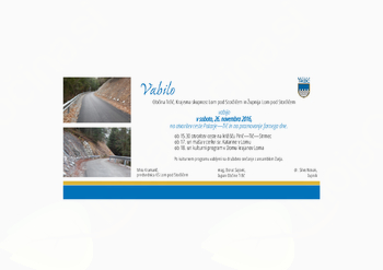 Odprtje ceste Potarje - Tič