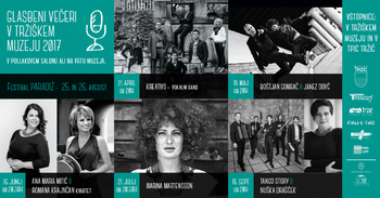 KREATIVNI ZAČETEK NOVEGA CIKLA GLASBENIH VEČEROV V TRŽIŠKEM MUZEJU