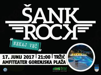 Šank Rock ob odprtju poletne sezone na Gorenjski plaži. 