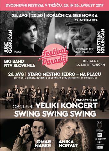 Festival PARADIŽ konec avgusta v Tržiču