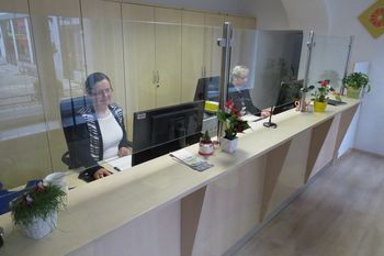 Sprejemna pisarna Občine Tržič z novo podobo