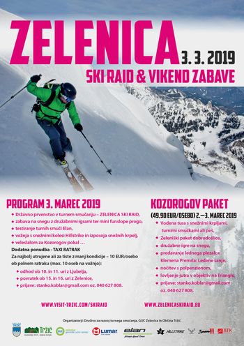 Zelenica - Ski raid in vikend zabave
