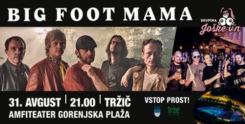 Big Foot Mama za uvod v Šuštarsko nedeljo Big Foot Mama za uvod v Šuštarsko nedeljo