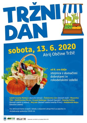 V soboto bo Tržni dan v Tržiču V soboto bo Tržni dan v Tržiču