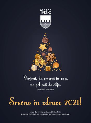 Srečno in zdravo 2021