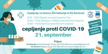 Cepljenje po krajevnih skupnostih prihodnji teden