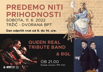Koncert skupin Queen Real Tribute band in BQL