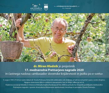 Sprejem Pretnarjevega nagrajenca