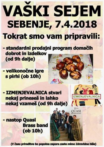 Vaški sejem v Sebenjah
