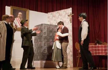 Vikend smeha - KD Kruh Križe: LESENA PEČ