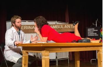 Vikend smeha - KUD Kamot Zasip pri Bledu: POKLJUŠKI ZDRAVNIK