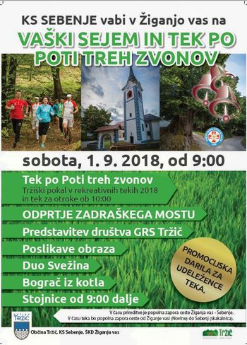 Tek po Poti treh zvonov