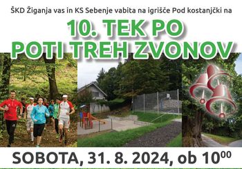 Tek po Poti treh zvonov