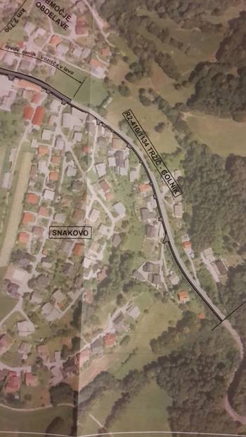 Projekt pločnika Snakovo-Križe korak bližje izvedbi