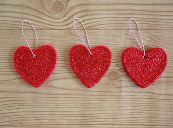 Srčki iz slanega testa