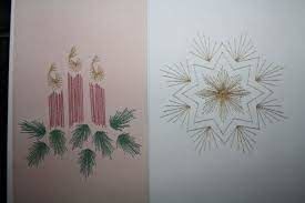 Izdelava voščilnic v Pickpoint tehniki