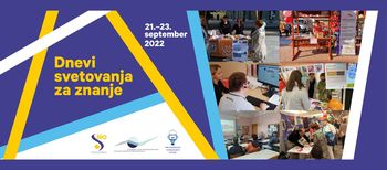 Dnevi svetovanja za znanje od 21. do 23. septembra 2022