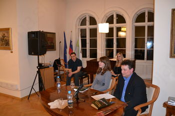 Predstavitev romana Materina zapuščina Predstavitev romana Materina zapuščina