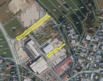 Popolna zapora dveh odsekov cest na Selišah