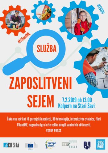 EU SI ti na zaposlitvenem sejmu 2019