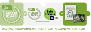 Poziv Slovenske turistične organizacije k uporabi znaka GREEN&SAFE
