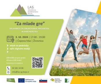 LAS delavnica: Za mlade gre